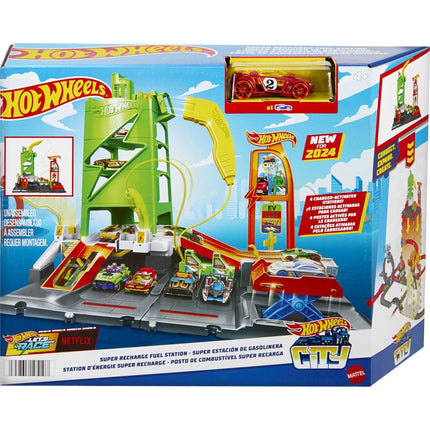 Hot Wheels City Super nabíjecí stanice