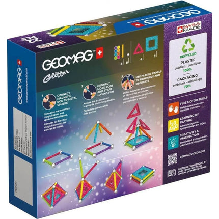 Geomag Glitter Recycled 22 dílků