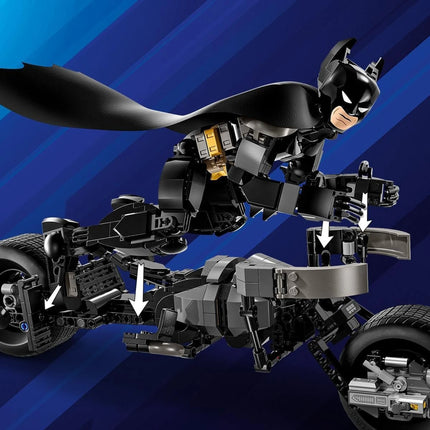 LEGO® DC Batman™ 76273 Sestavitelná figurka: Batman™ a motorka Bat-Pod