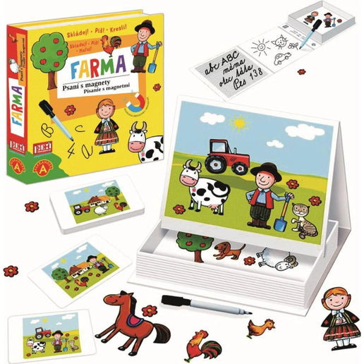 Psaní s magnety Farma