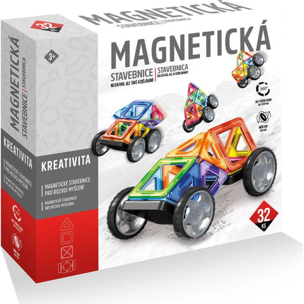 Magnetická stavebnice 32 ks