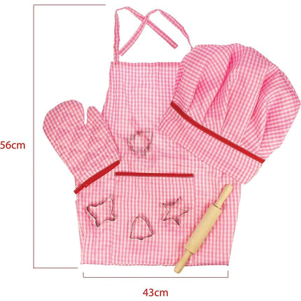 Růžový set šéfkuchařky