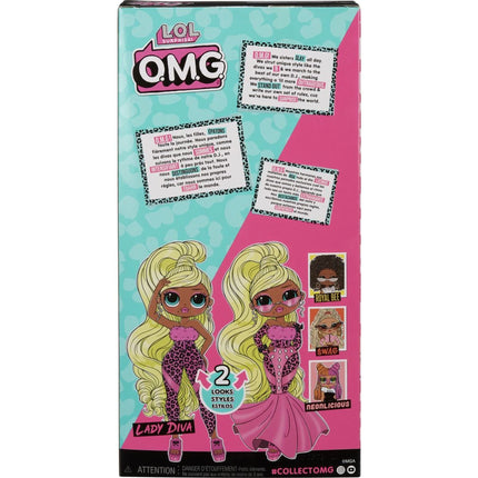 LOL Surprise OMG Velká ségra, 2 outfity – Lady Diva