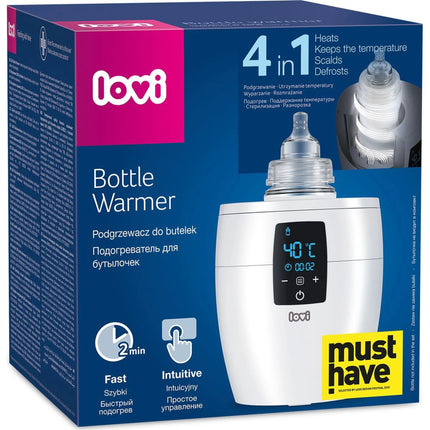 Ohřívač lahví bílý