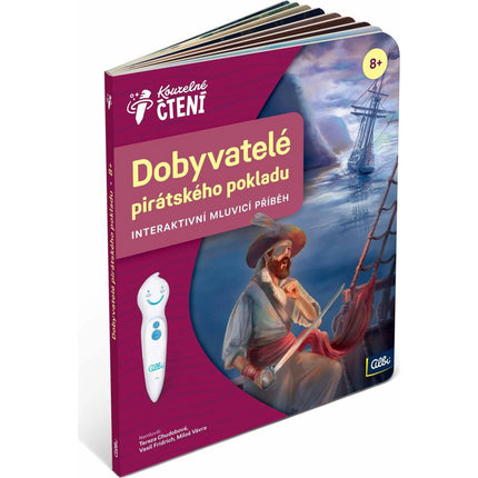 Kouzelné čtení Kniha Dobyvatelé pirátského pokladu