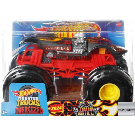 Hot Wheels Monster Trucks Velký truck Twin Mill Red