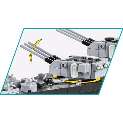 Cobi 4837 II. světová válka Battleship Missouri BB-63 2655 dílků