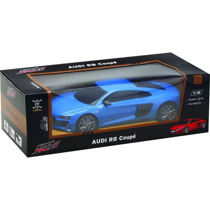 RC Auto Audi R8 Coupé 1:16 modré