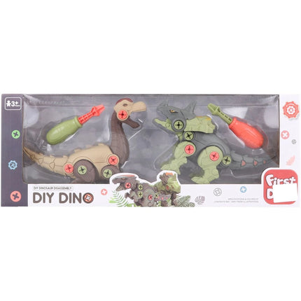 Šroubovací dinosaurus 2 ks