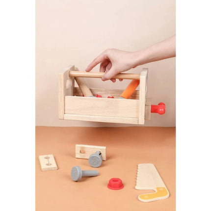 Dřevěná sada nářadí s ponkem Velký tesař