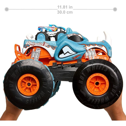 Hot Wheels RC Monster Trucks Transformující se Rhinomite 1:12