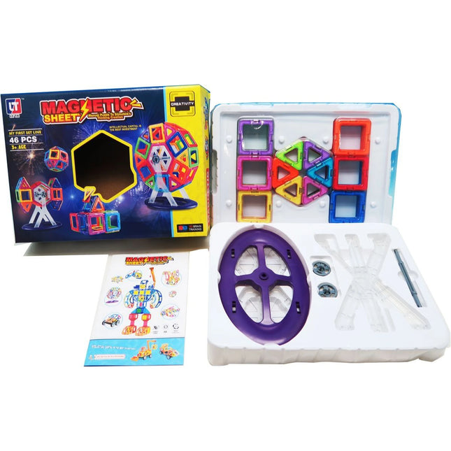 Magnetická stavebnice 46 dílků