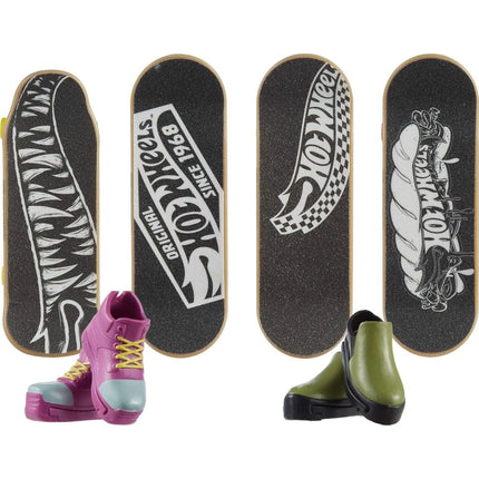 Hot Wheels Skate Tony Hawk Fingerboard a Removable Skate Shoes Multipack varianta 4