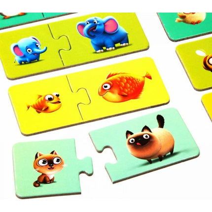 Puzzle naučné Moje rodina 20 dílků