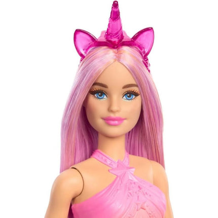 Barbie Pohádková víla jednorožec růžová