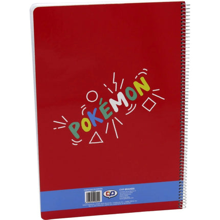 Pokémon A4 blok kroužkový Colourful edice