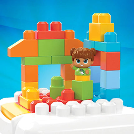 MEGA Bloks Stoleček postav a rozházej kostky