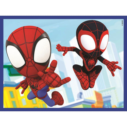 Puzzle Spidey and his amazing friends Obrázkové kostky 12 ks