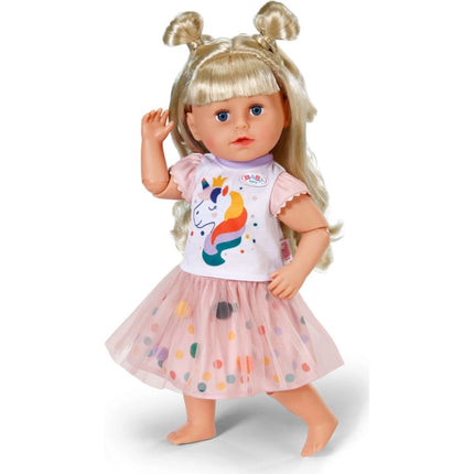 BABY born Tutu šatičky jednorožec 43 cm