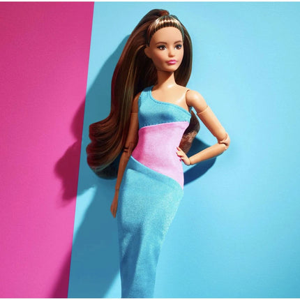 Barbie Looks brunetka s culíkem HJW82
