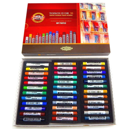 KOH-I-NOOR Sada kříd prašných 10 mm 36 ks