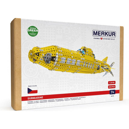 Merkur Ponorka, 654 dílků