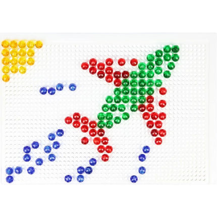 Mozaika velká, 260 ks, 10 mm krystal