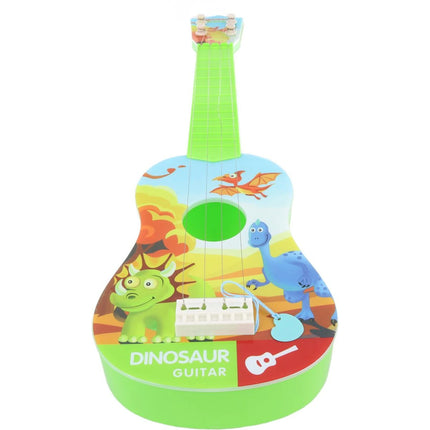 Plastová kytara dinosuaři