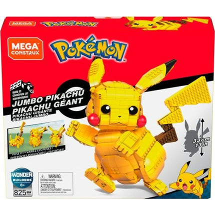MEGA Postav a vystav si Pokémona Jumbo Pikachu 825 dílků