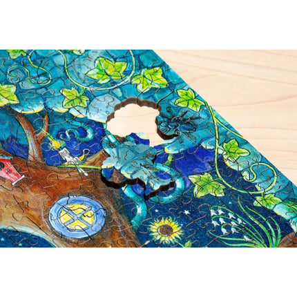 Ravensburger Puzzle: Dřevěné puzzle Kouzelný les 500 dílků