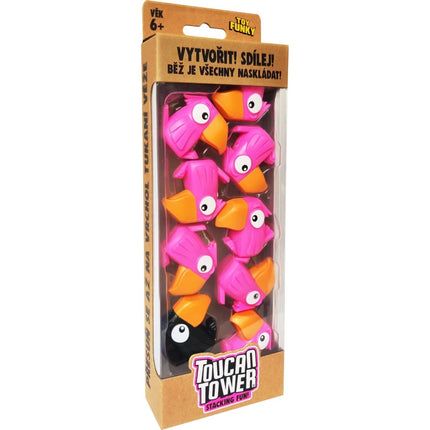 Společenská hra Tukaní věž růžová
