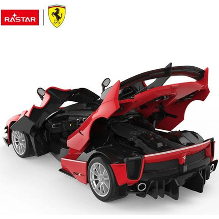 Rastar Stavebnice RC auto 1 : 18 Ferrari červené 84 dílků
