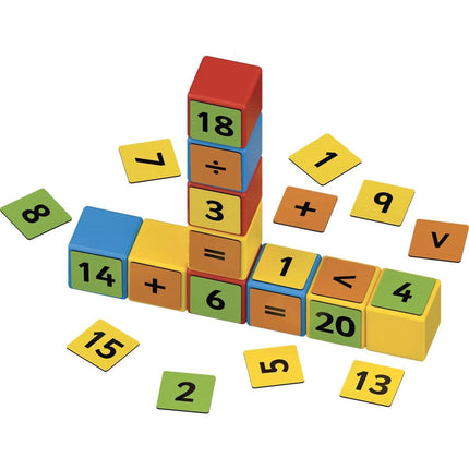 Geomag Magicube Math Building Recycled Clips 55 dílků