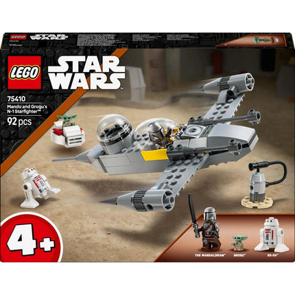 LEGO® Star Wars™ 75410 Mando, Grogu a stíhačka N-1 Starfighter™