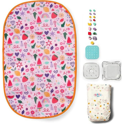 BABY born Přebalovací taška s nacvakávacími ozdobami