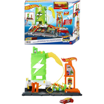Hot Wheels City Super nabíjecí stanice