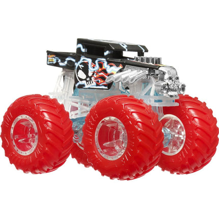 Hot Wheels Monster Trucks Power Smashers Truck červená kola