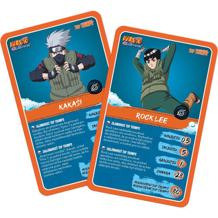 Top Trumps Collectibles Naruto cs a SK verze