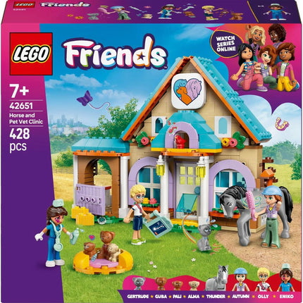 LEGO® Friends 42651 Veterinární klinika pro koně a domácí mazlíčky
