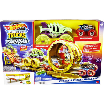 Hot Wheels Monster Trucks Power Smashers Dráha masivní destrukce