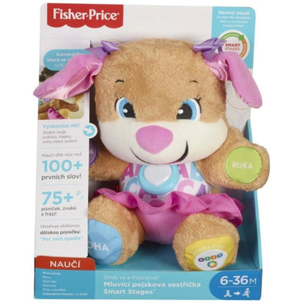 Fisher-Price Smart Stages Mluvící pejskova sestřička (česky)