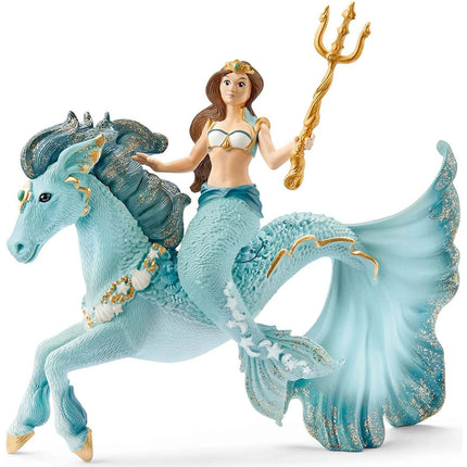 Schleich Mořská panna Eyela na podvodním jednorožci