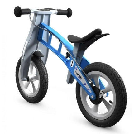 First Bike Odrážedlo Street Light Blue s brzdou