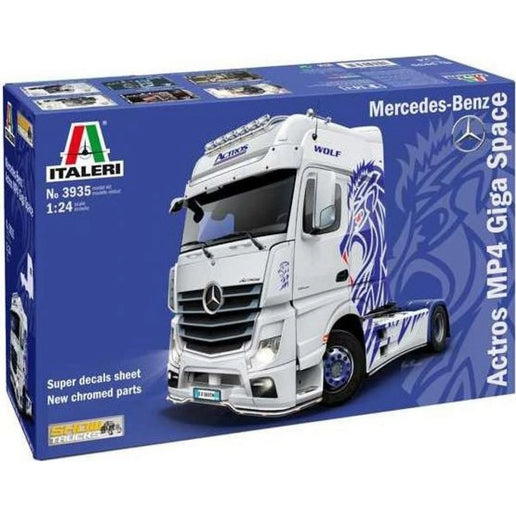 Model Kit truck 3935 Mercedes-Benz ACTROS MP4 Giga Space 1:24