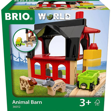 BRIO World Stáj pro zvířata 36012