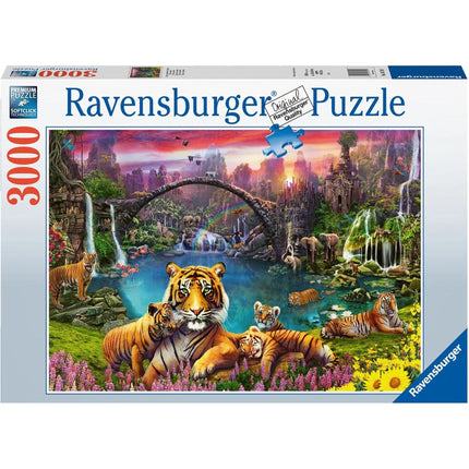 Ravensburegr Puzzle: Divočina s květinami 3000 dílků