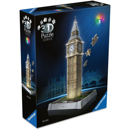 Ravensburger Iconics: Big Ben (Noční edice) 216 dílků