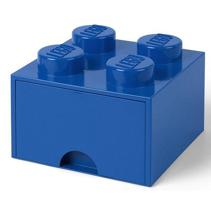 LEGO® Úložný box 4 se šuplíkem 25 x 25 x 18 cm Modrá