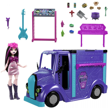 Monster High Monster Fest Food truck a Draculaura