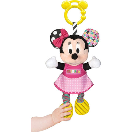 Baby Minnie plyšová se zvuky a úchytem 25 cm
